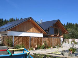 Holzhausbau Modern