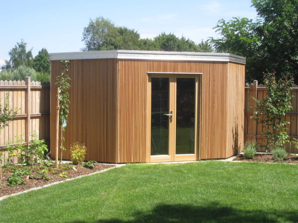 5.3b Gartenhäuschen Holz